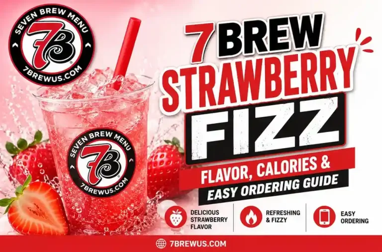 7Brew Strawberry Fizz